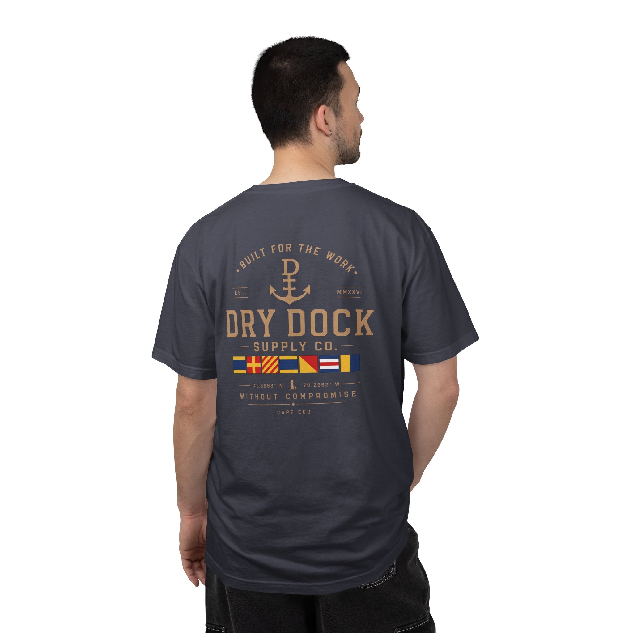 Dry Dock Supply Co. Classic Cape Cod Cover Tee