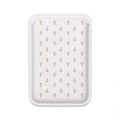 MagSafe Vegan Card Wallet — Gold Anchor Pattern