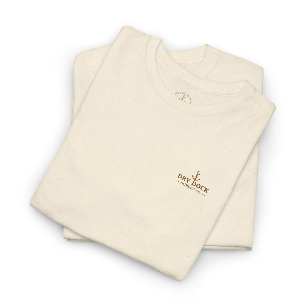 Dry Dock Supply Embroidered Everyday Cotton T-Shirt