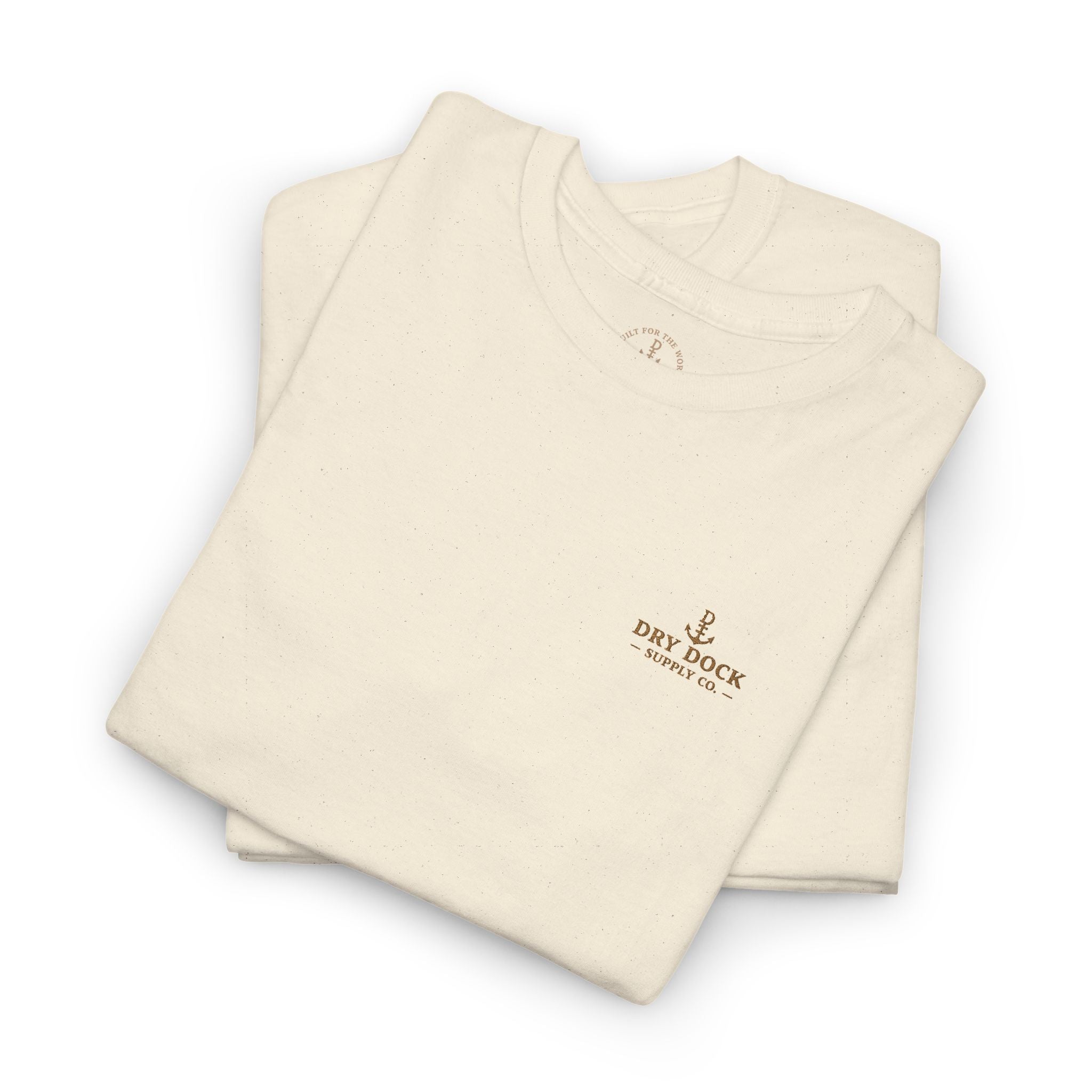 Dry Dock Supply Embroidered Everyday Cotton T-Shirt