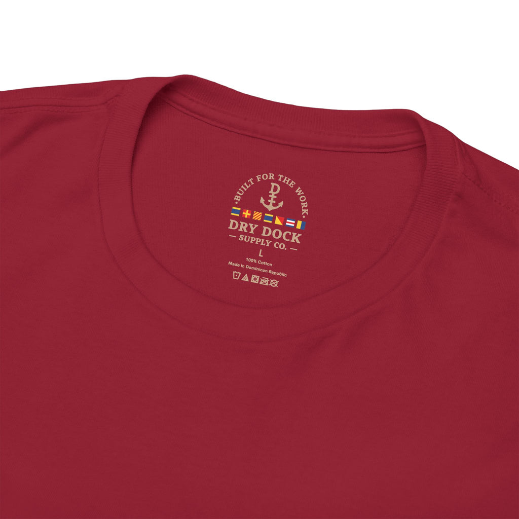 Dry Dock Supply Embroidered Everyday Cotton T-Shirt
