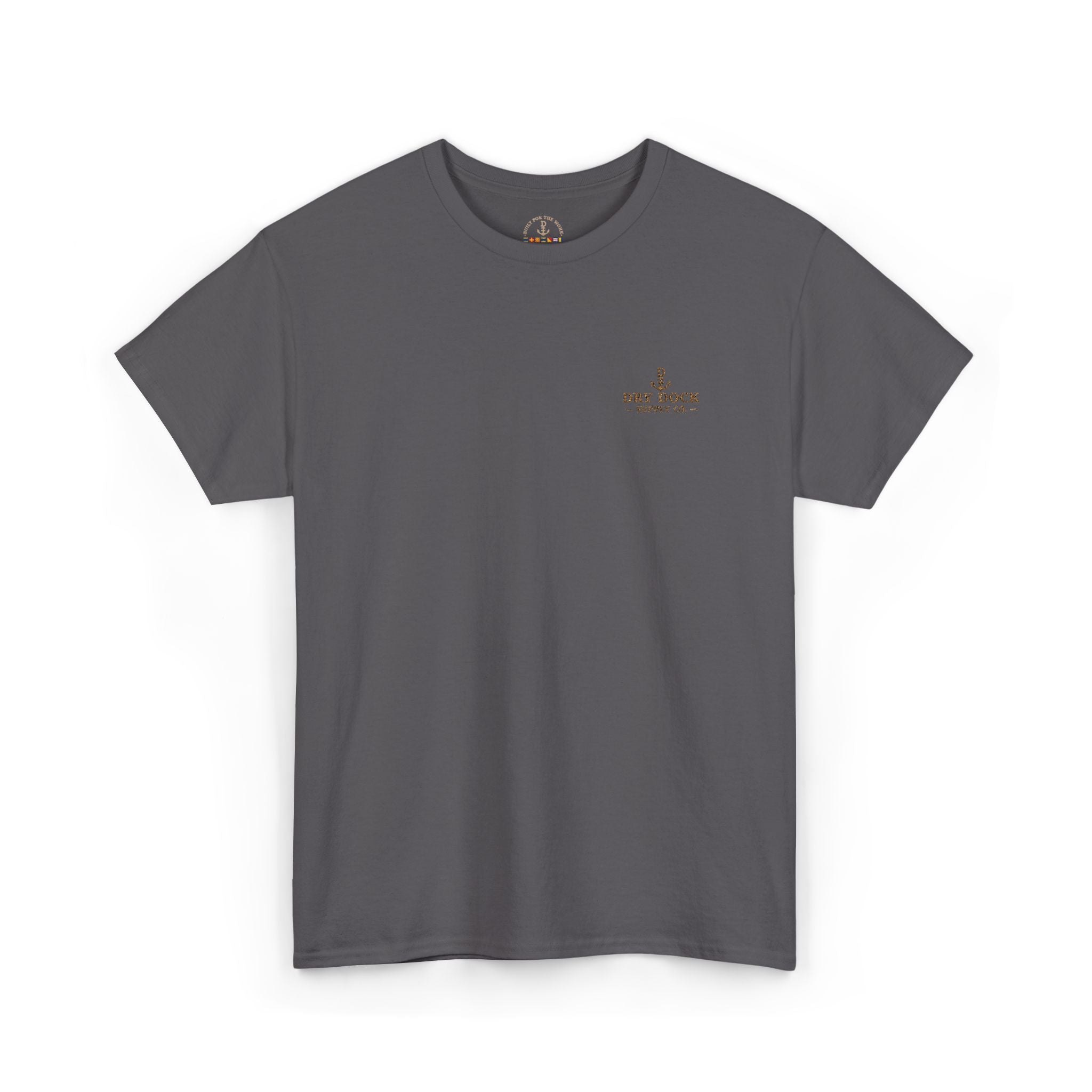Dry Dock Supply Embroidered Everyday Cotton T-Shirt
