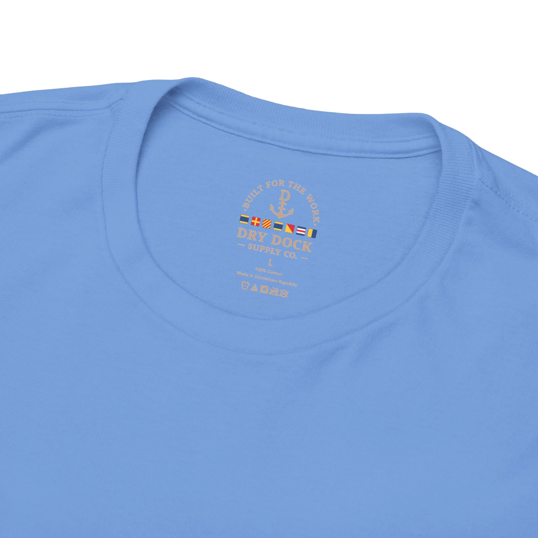 Dry Dock Supply Embroidered Everyday Cotton T-Shirt