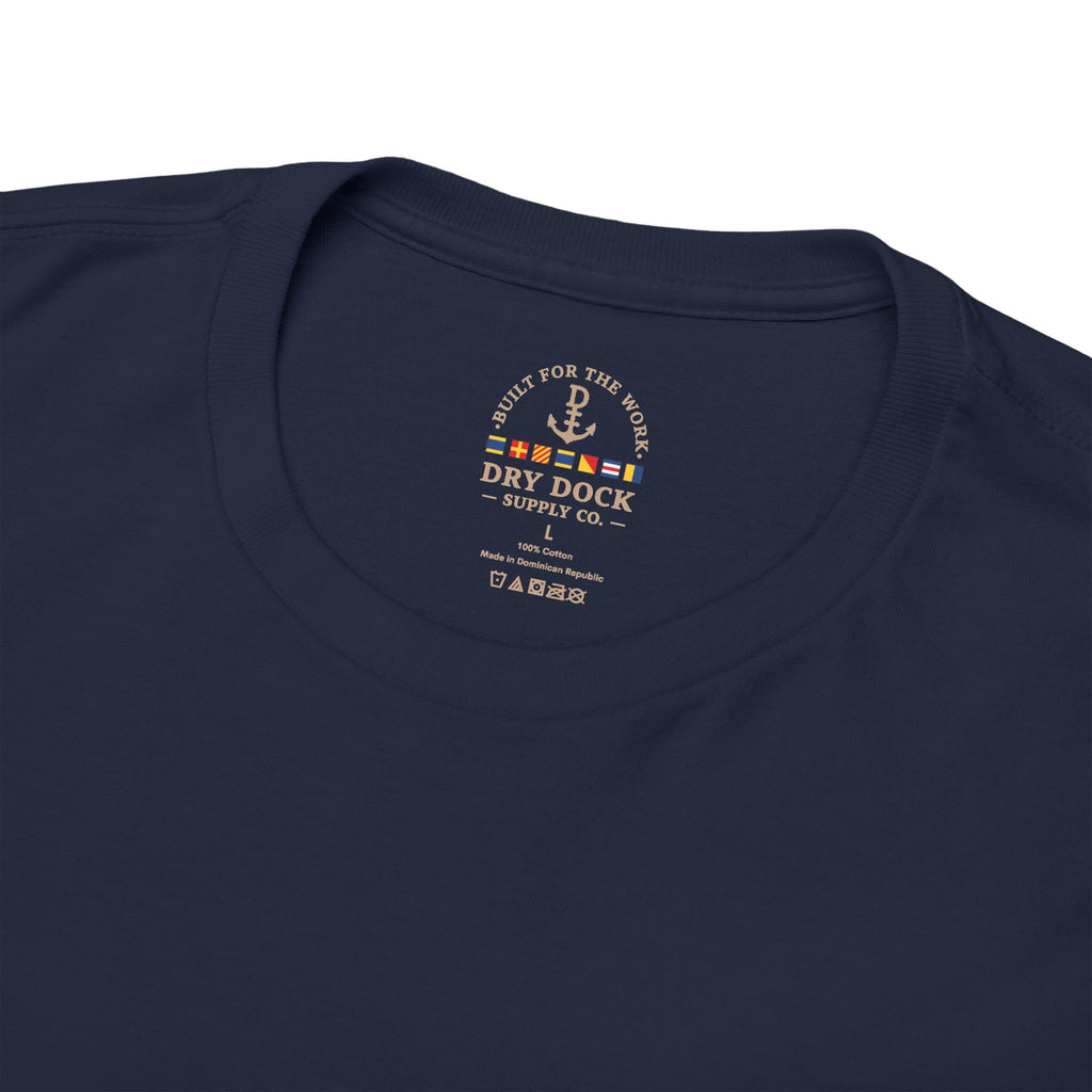 Dry Dock Supply Embroidered Everyday Cotton T-Shirt