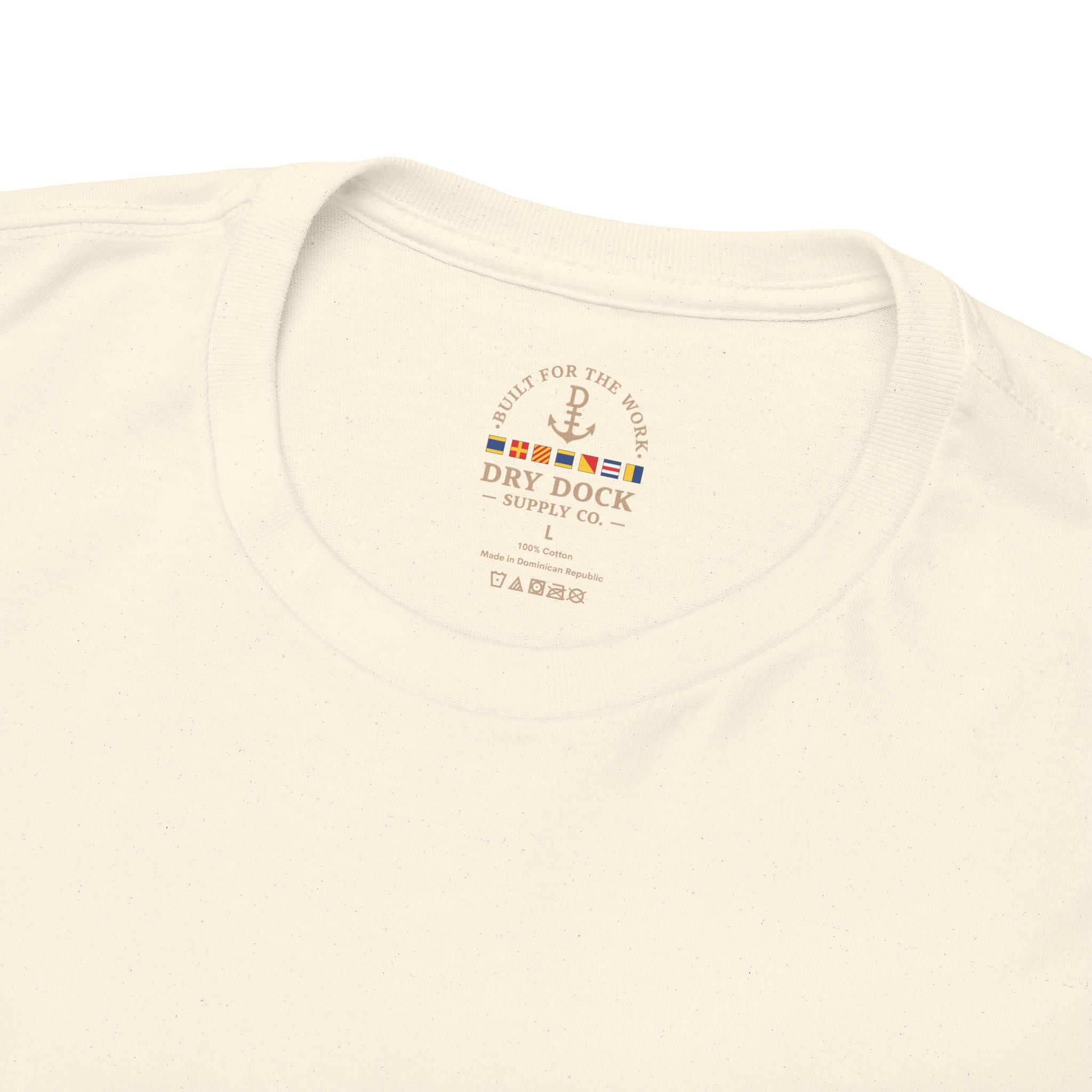 Dry Dock Supply Embroidered Everyday Cotton T-Shirt