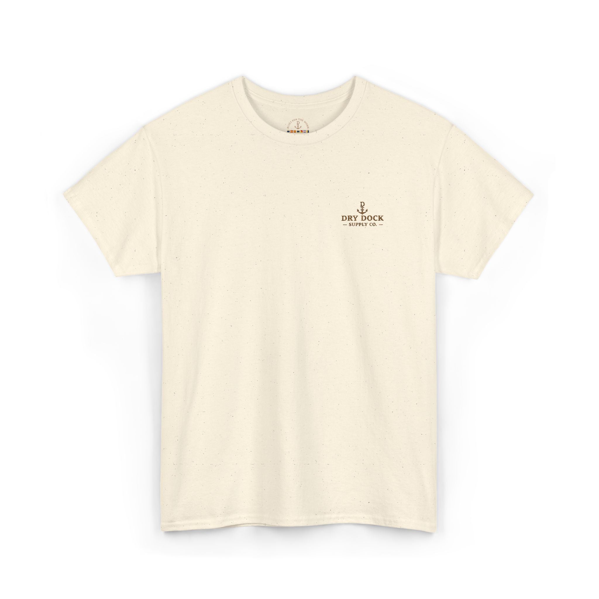 Dry Dock Supply Embroidered Everyday Cotton T-Shirt
