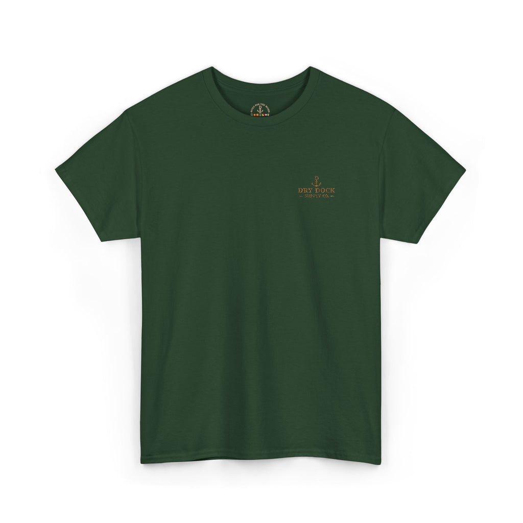 Dry Dock Supply Embroidered Everyday Cotton T-Shirt