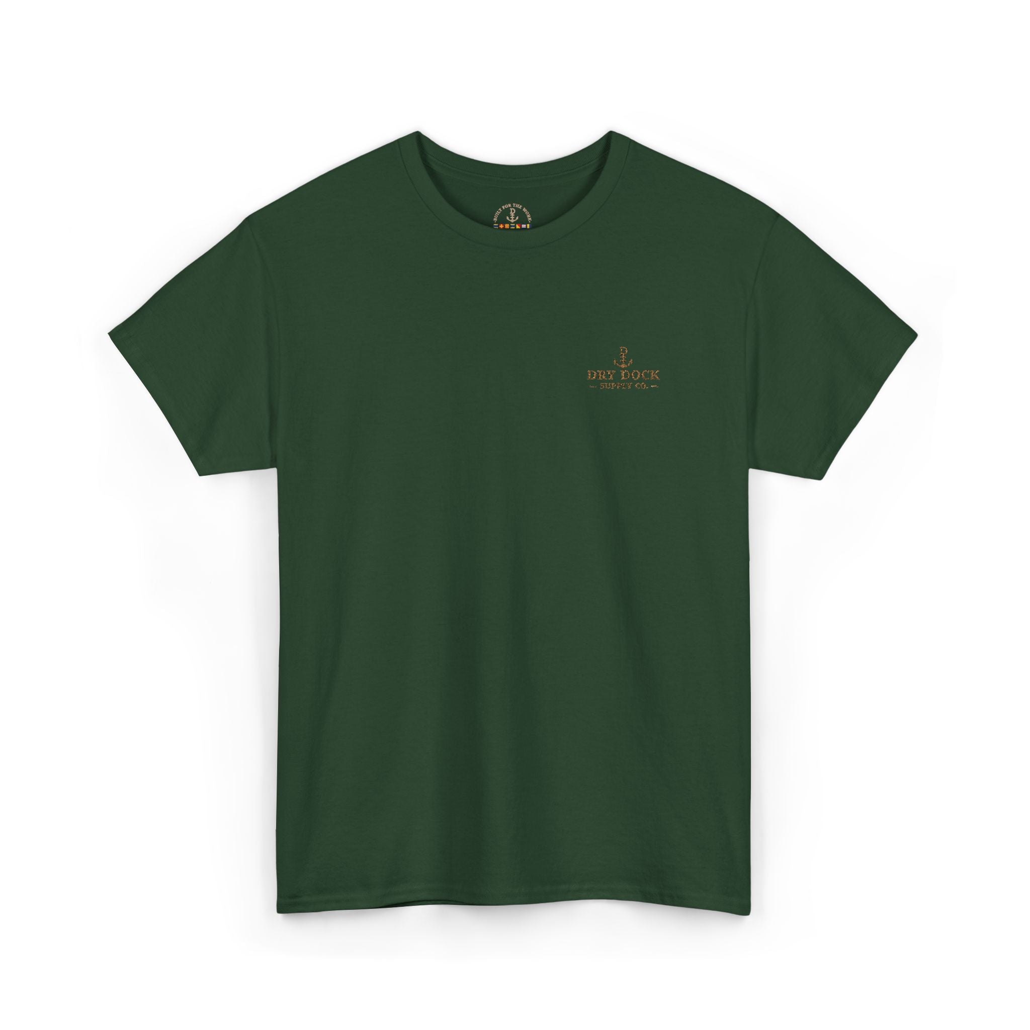 Dry Dock Supply Embroidered Everyday Cotton T-Shirt
