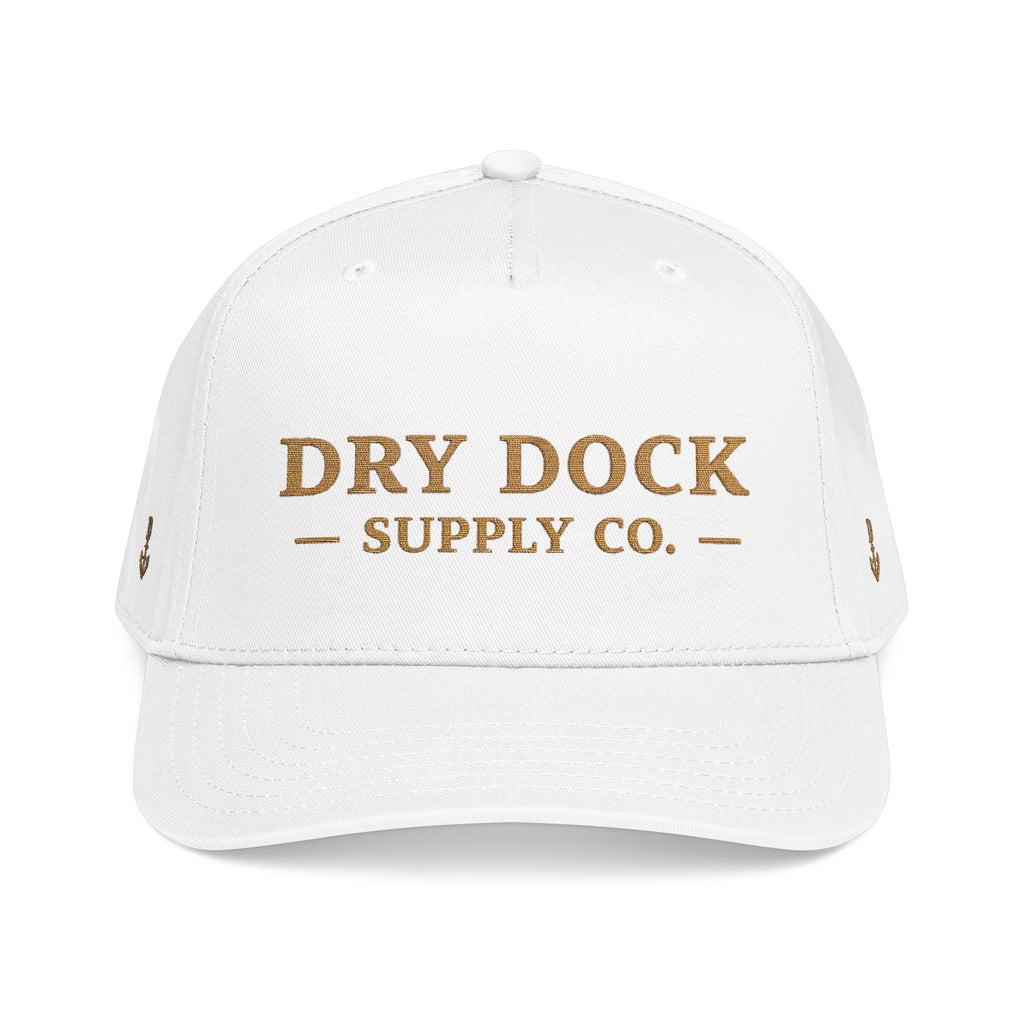 Dry Dock Supply Bow Cover Adjustable Snapback Sailing Cap