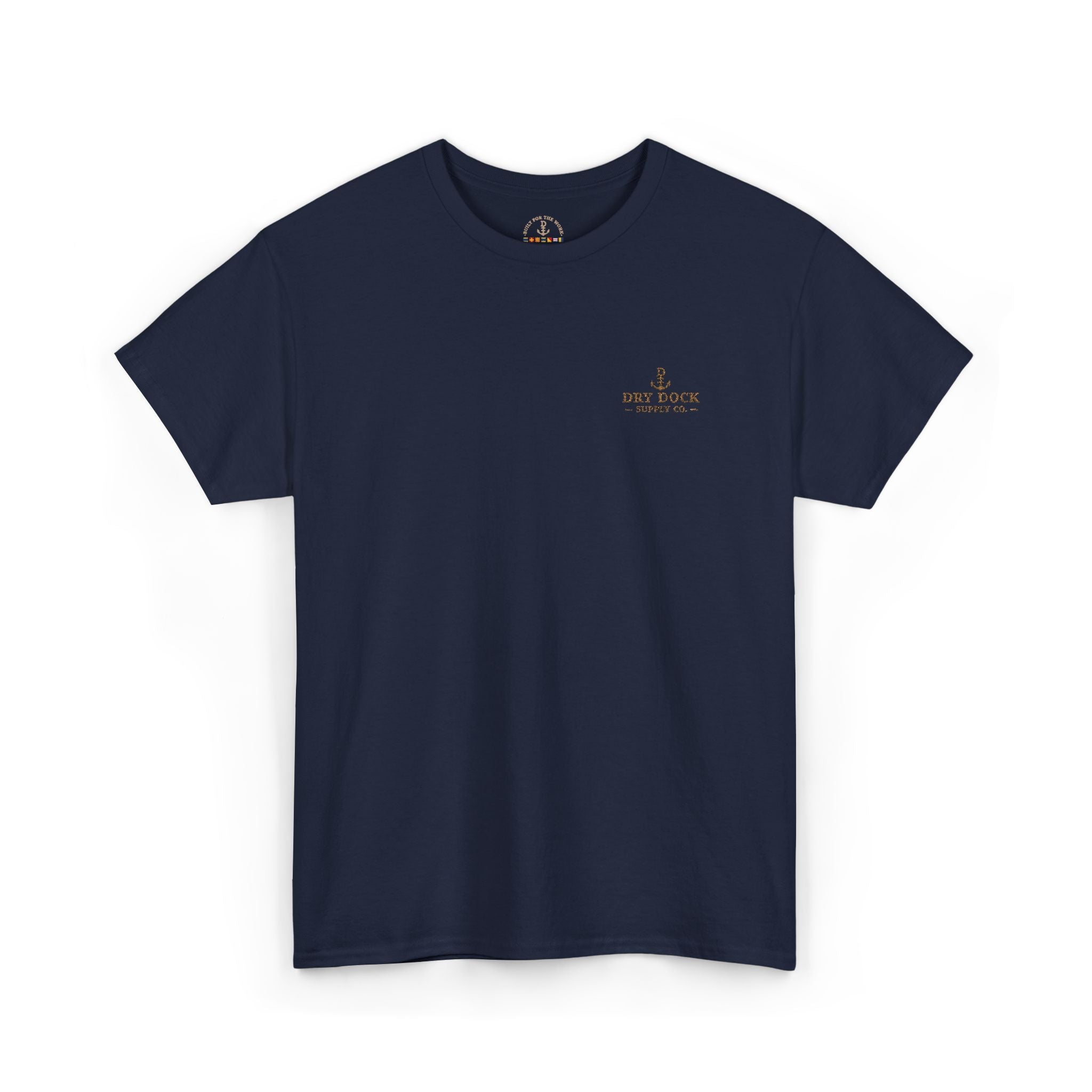 Dry Dock Supply Embroidered Everyday Cotton T-Shirt