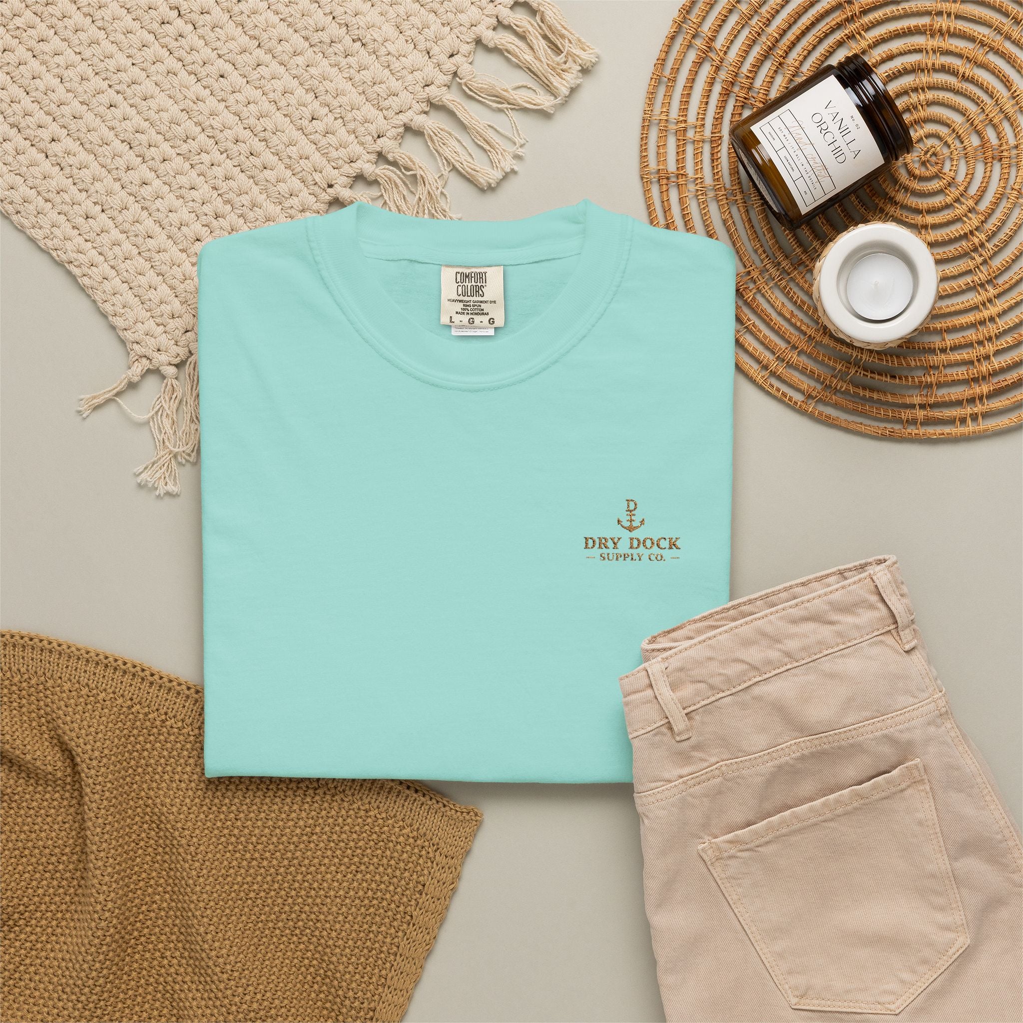 Embroidered Classic Logo Tee