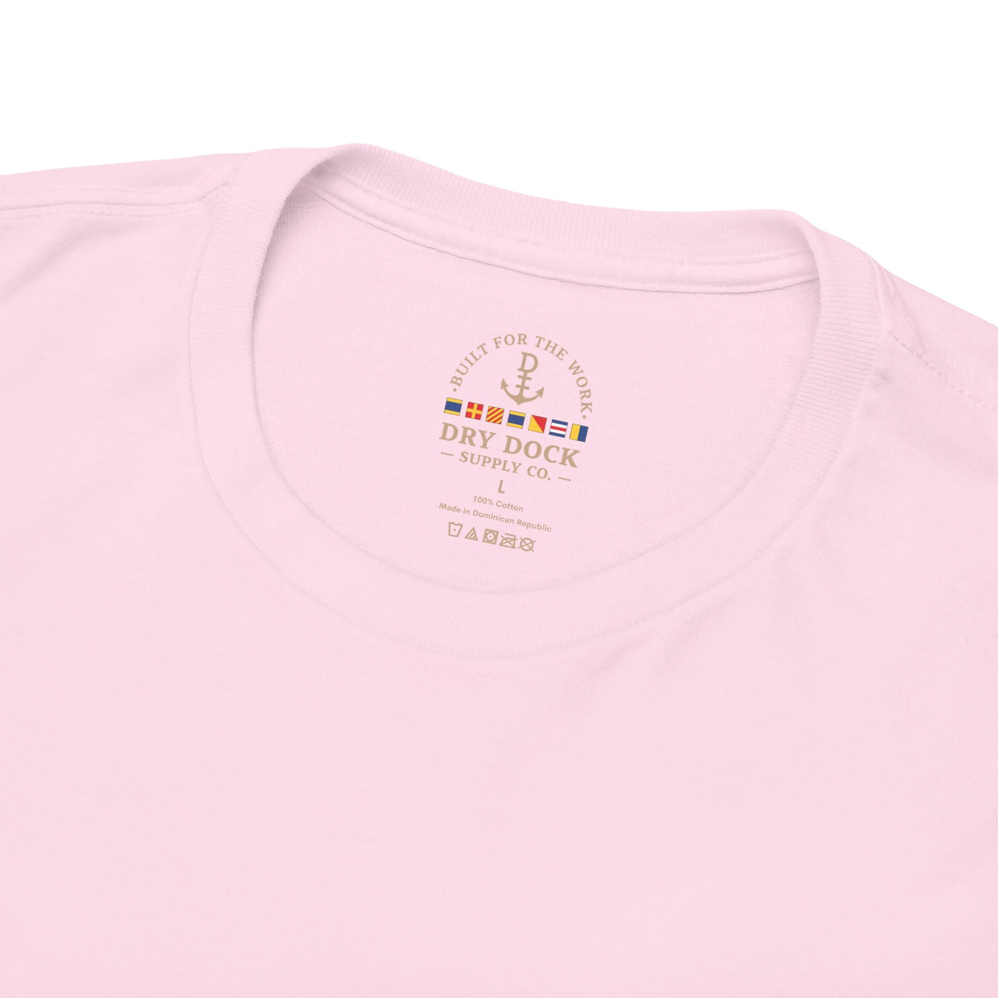 Dry Dock Supply Embroidered Everyday Cotton T-Shirt