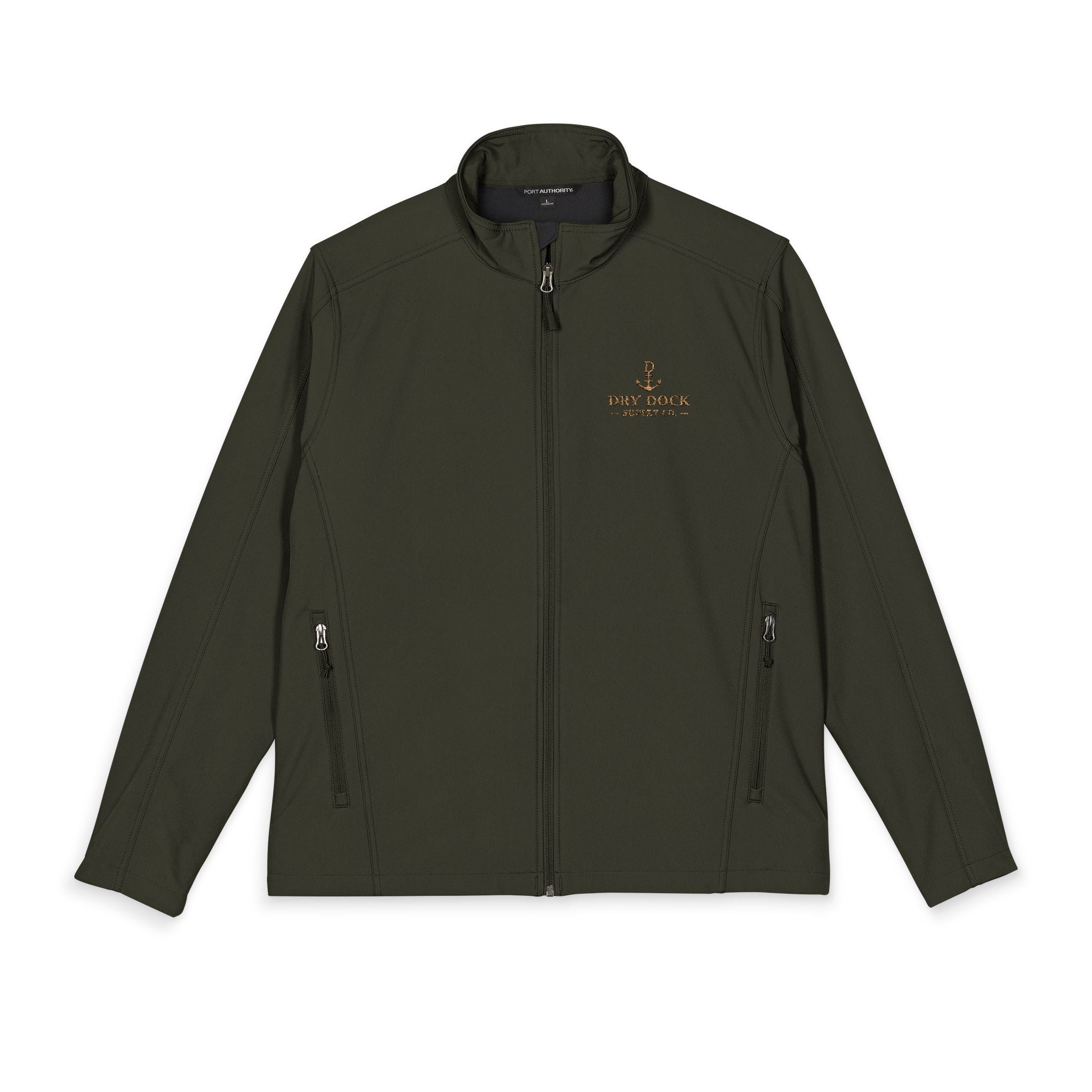 Dry Dock Supply Men's Embroidered Soft Shell Jacket