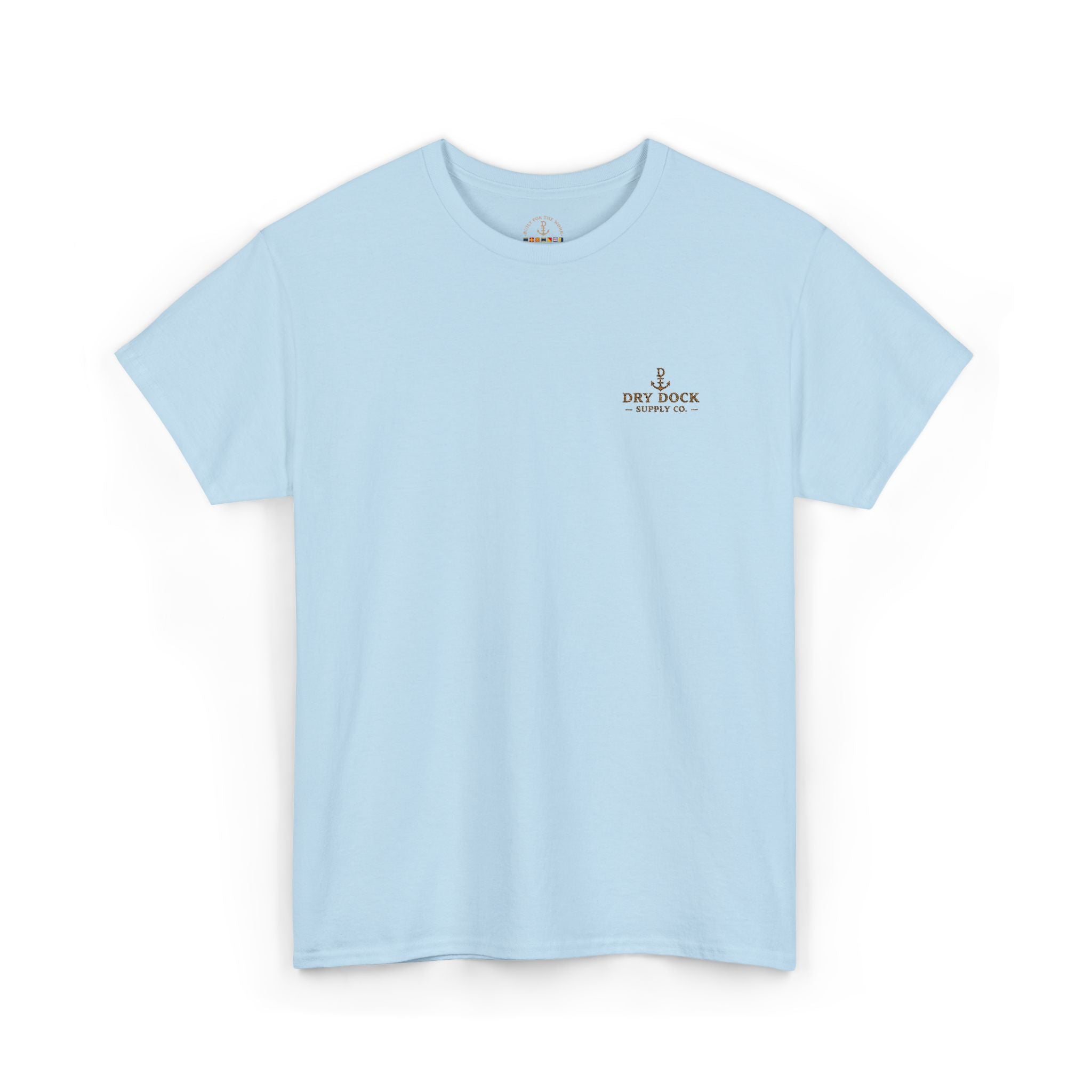 Dry Dock Supply Embroidered Everyday Cotton T-Shirt