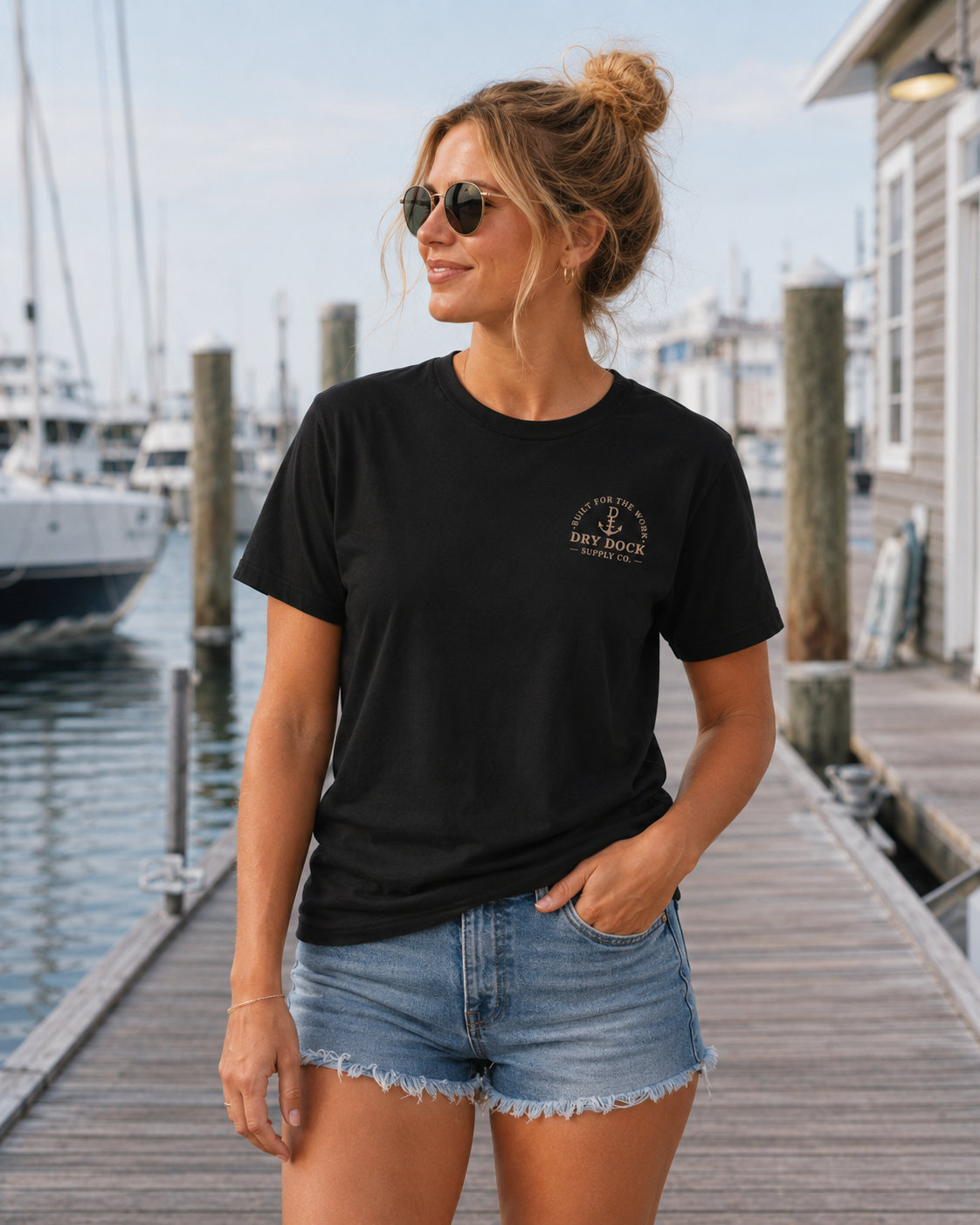 Dry Dock Supply Co. Classic Cape Cod Cover Tee