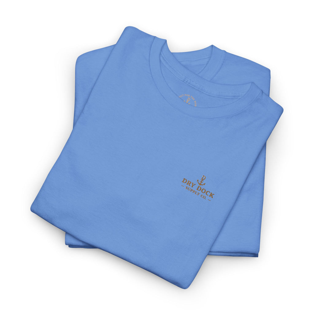Dry Dock Supply Embroidered Everyday Cotton T-Shirt