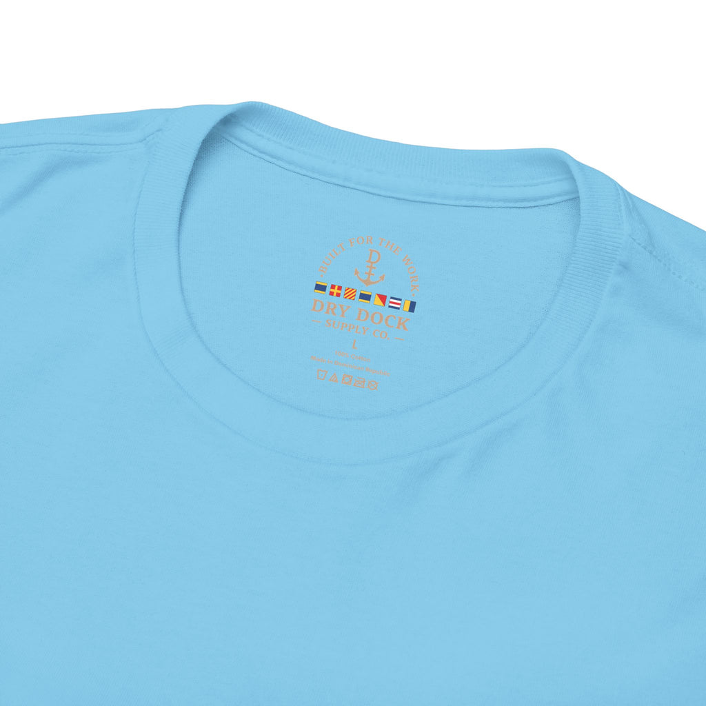 Dry Dock Supply Embroidered Everyday Cotton T-Shirt