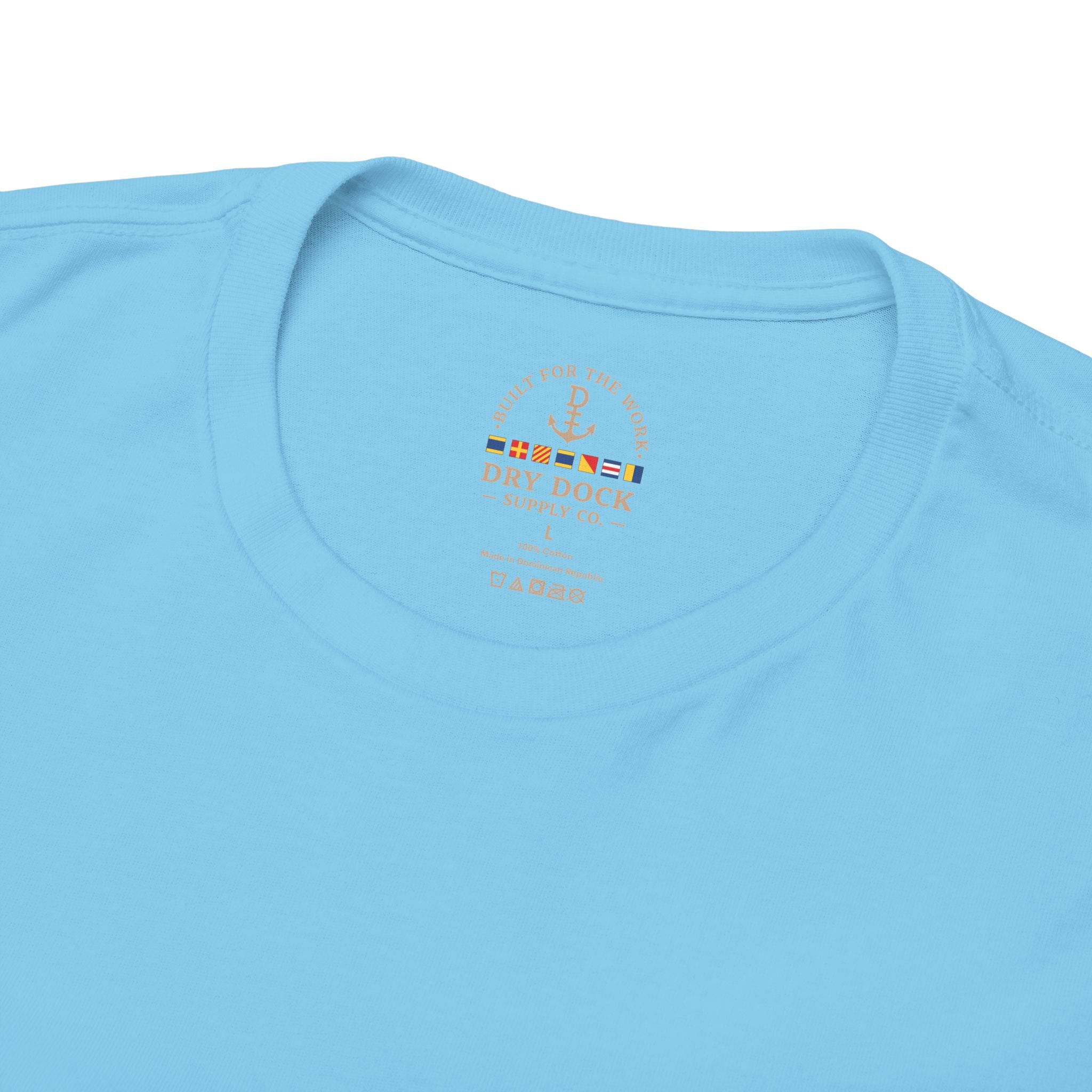 Dry Dock Supply Embroidered Everyday Cotton T-Shirt
