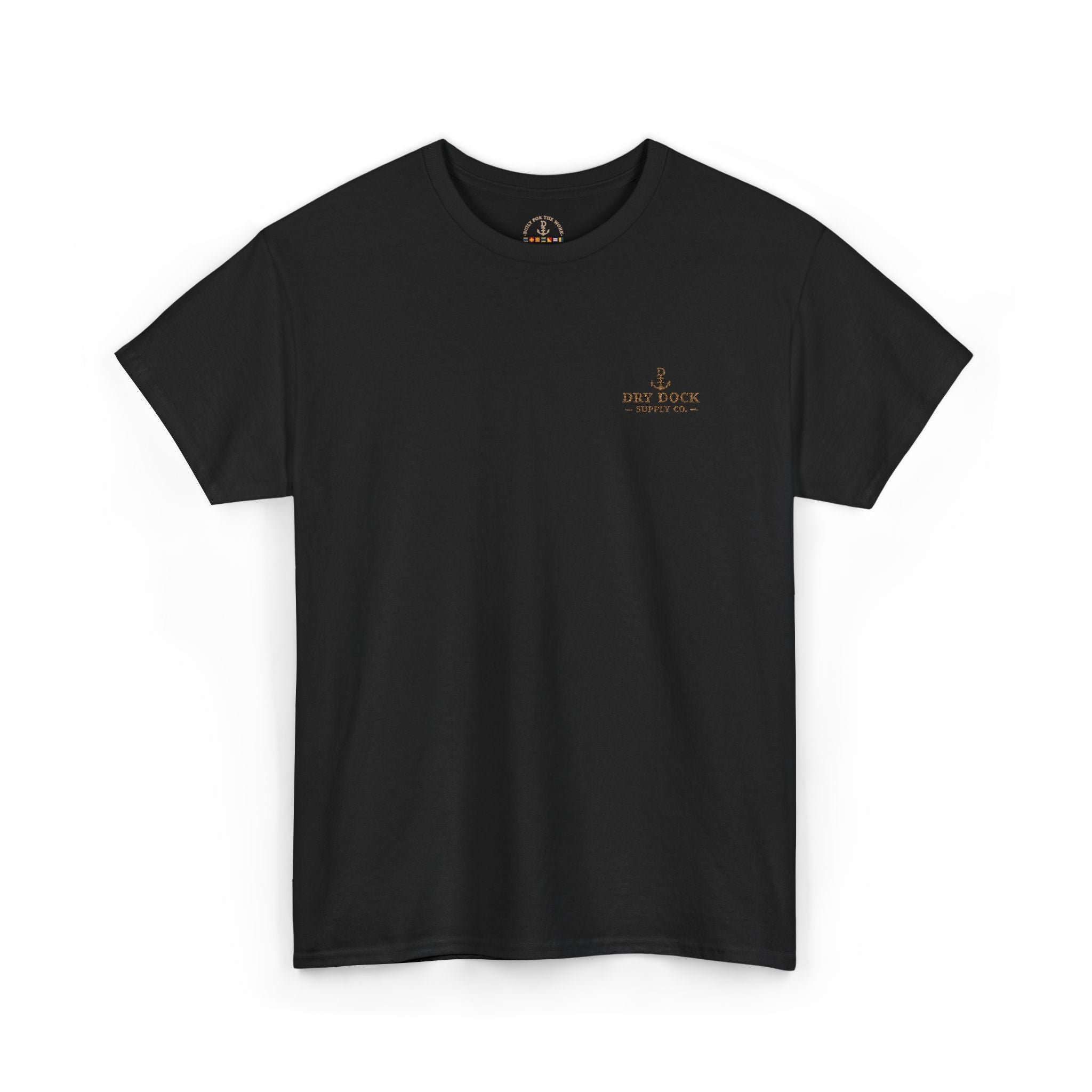 Dry Dock Supply Embroidered Everyday Cotton T-Shirt