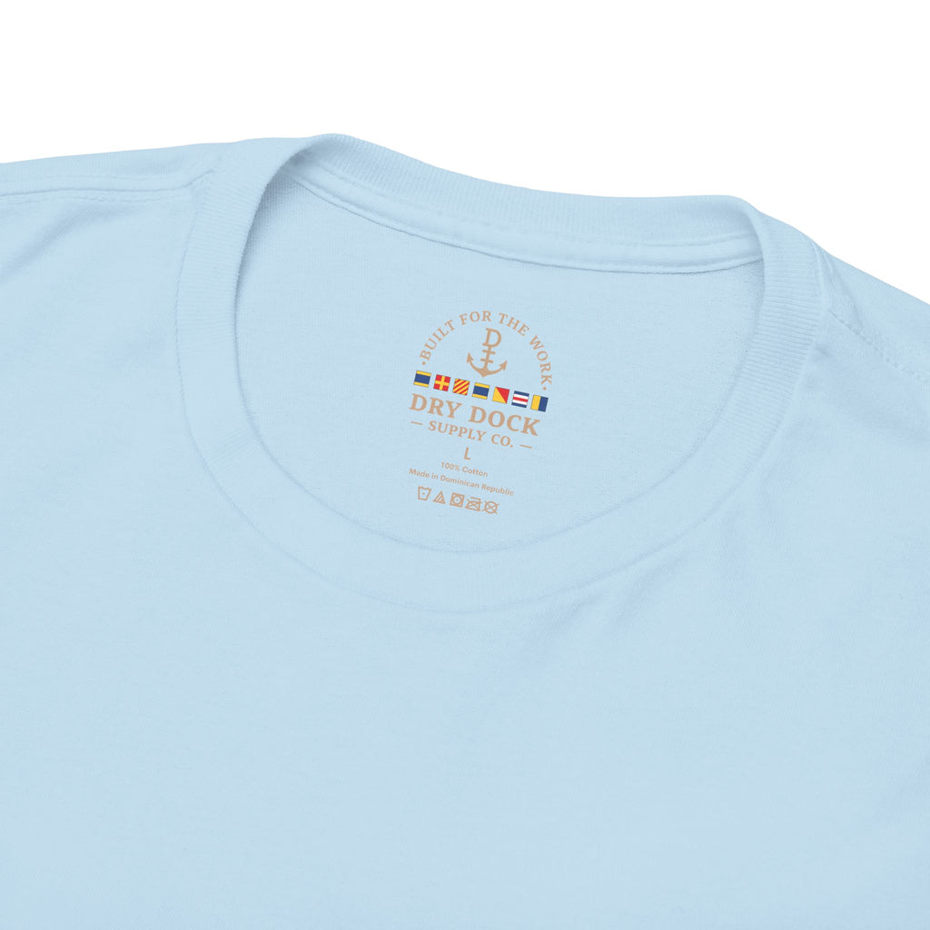 Dry Dock Supply Embroidered Everyday Cotton T-Shirt