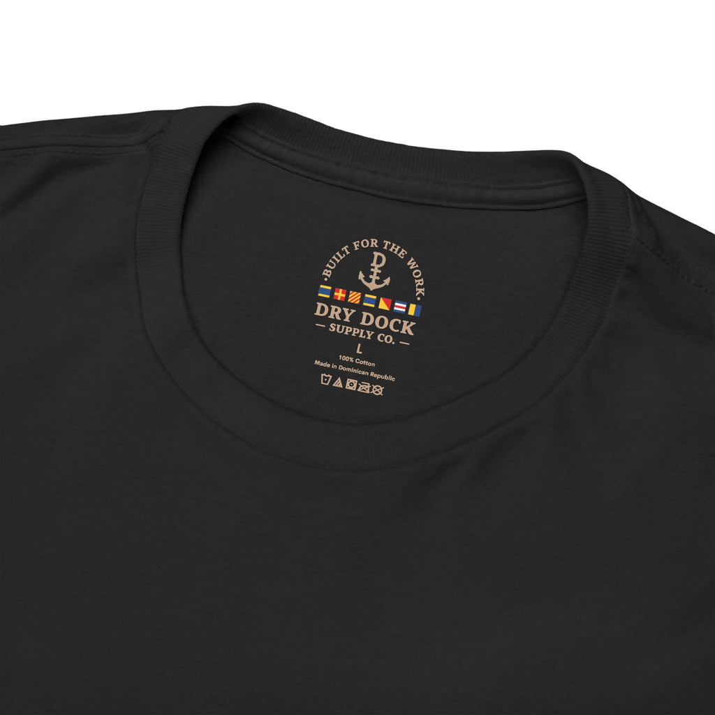 Dry Dock Supply Embroidered Everyday Cotton T-Shirt