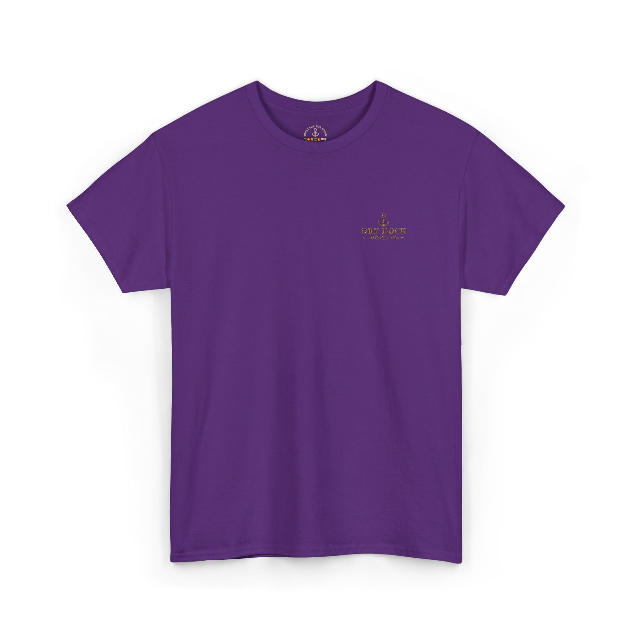 Dry Dock Supply Embroidered Everyday Cotton T-Shirt
