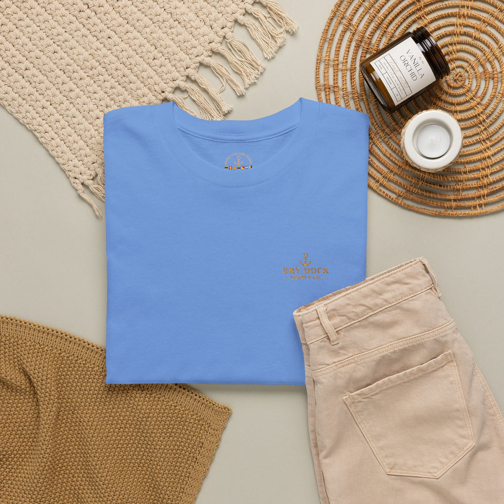 Dry Dock Supply Embroidered Everyday Cotton T-Shirt