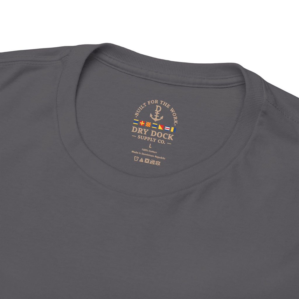 Dry Dock Supply Embroidered Everyday Cotton T-Shirt