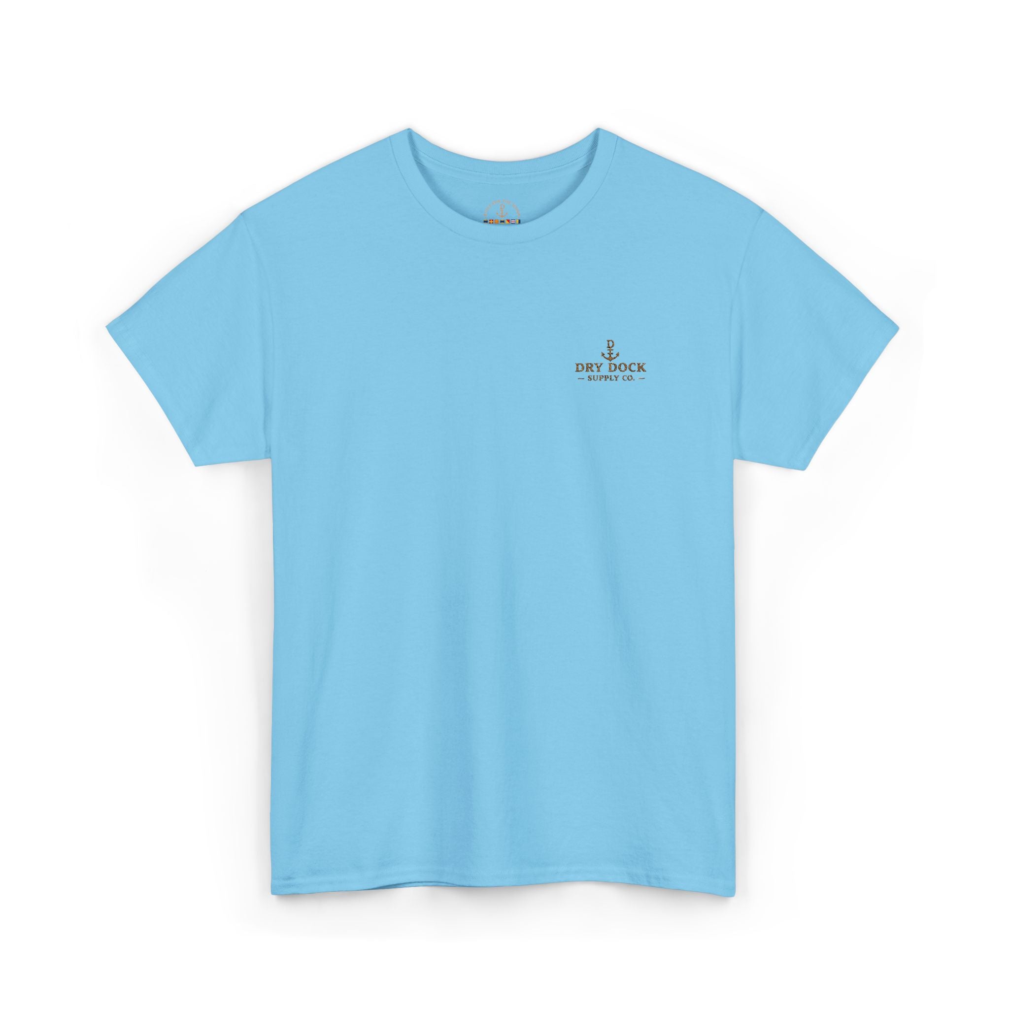 Dry Dock Supply Embroidered Everyday Cotton T-Shirt