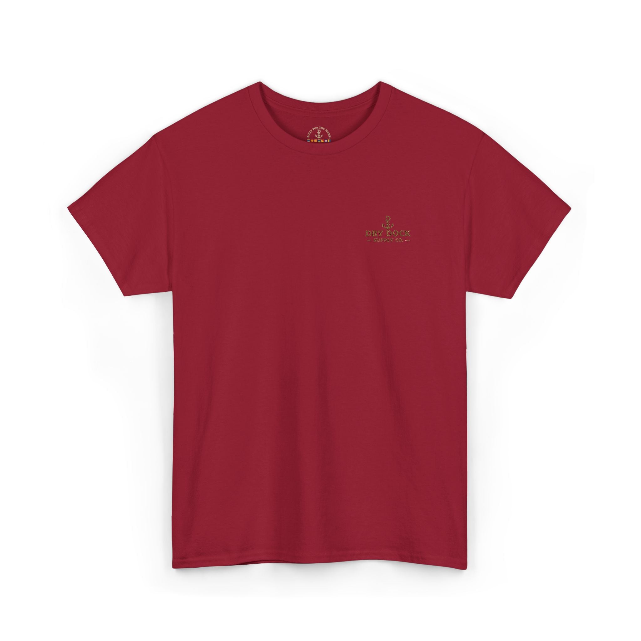 Dry Dock Supply Embroidered Everyday Cotton T-Shirt