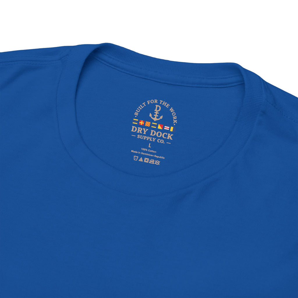 Dry Dock Supply Embroidered Everyday Cotton T-Shirt