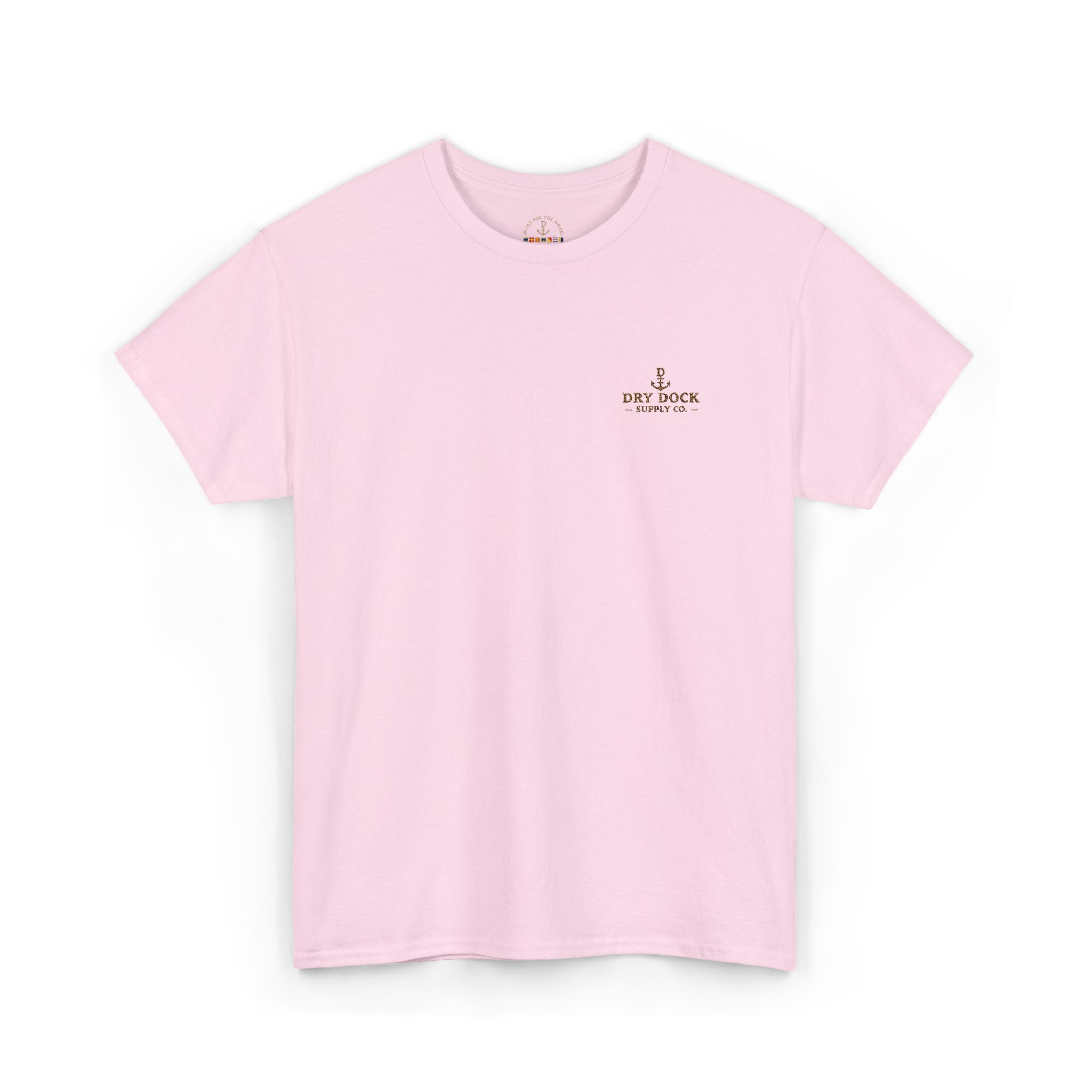 Dry Dock Supply Embroidered Everyday Cotton T-Shirt