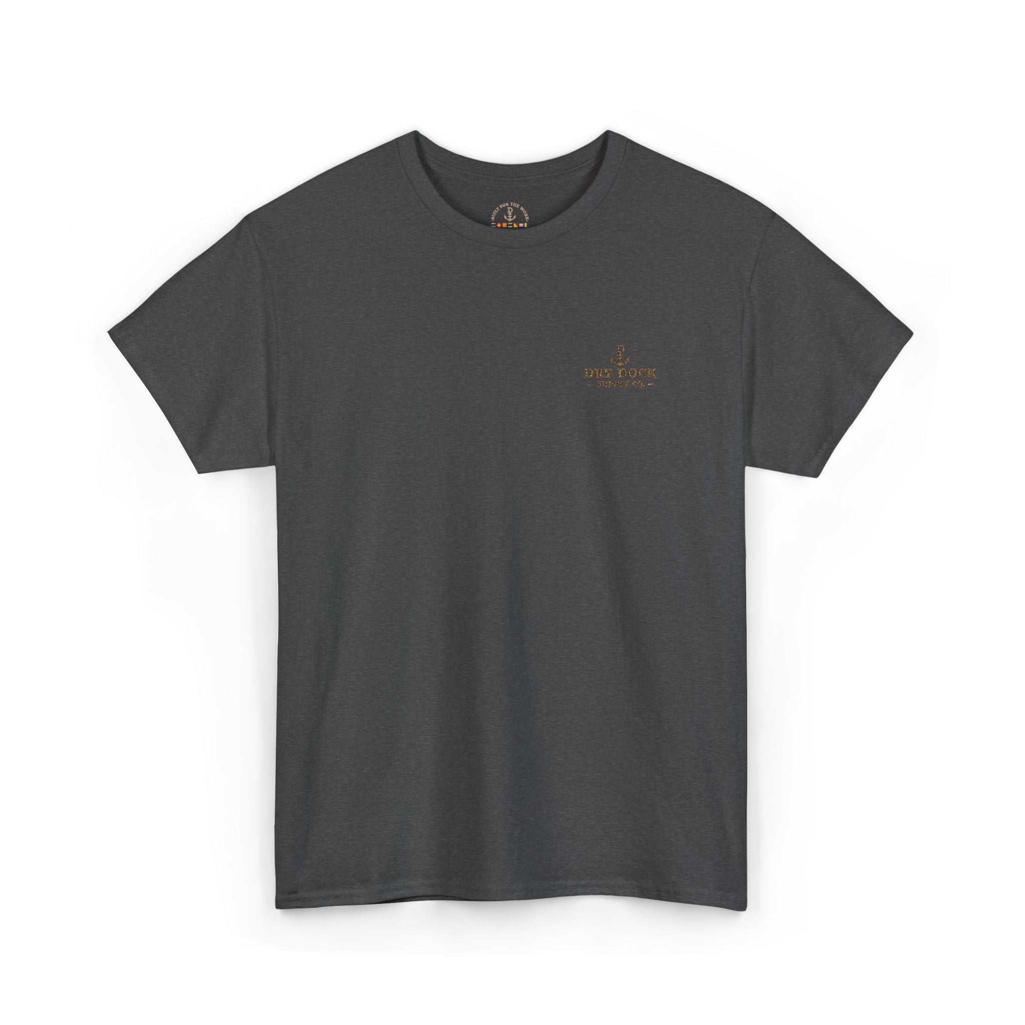 Dry Dock Supply Embroidered Everyday Cotton T-Shirt