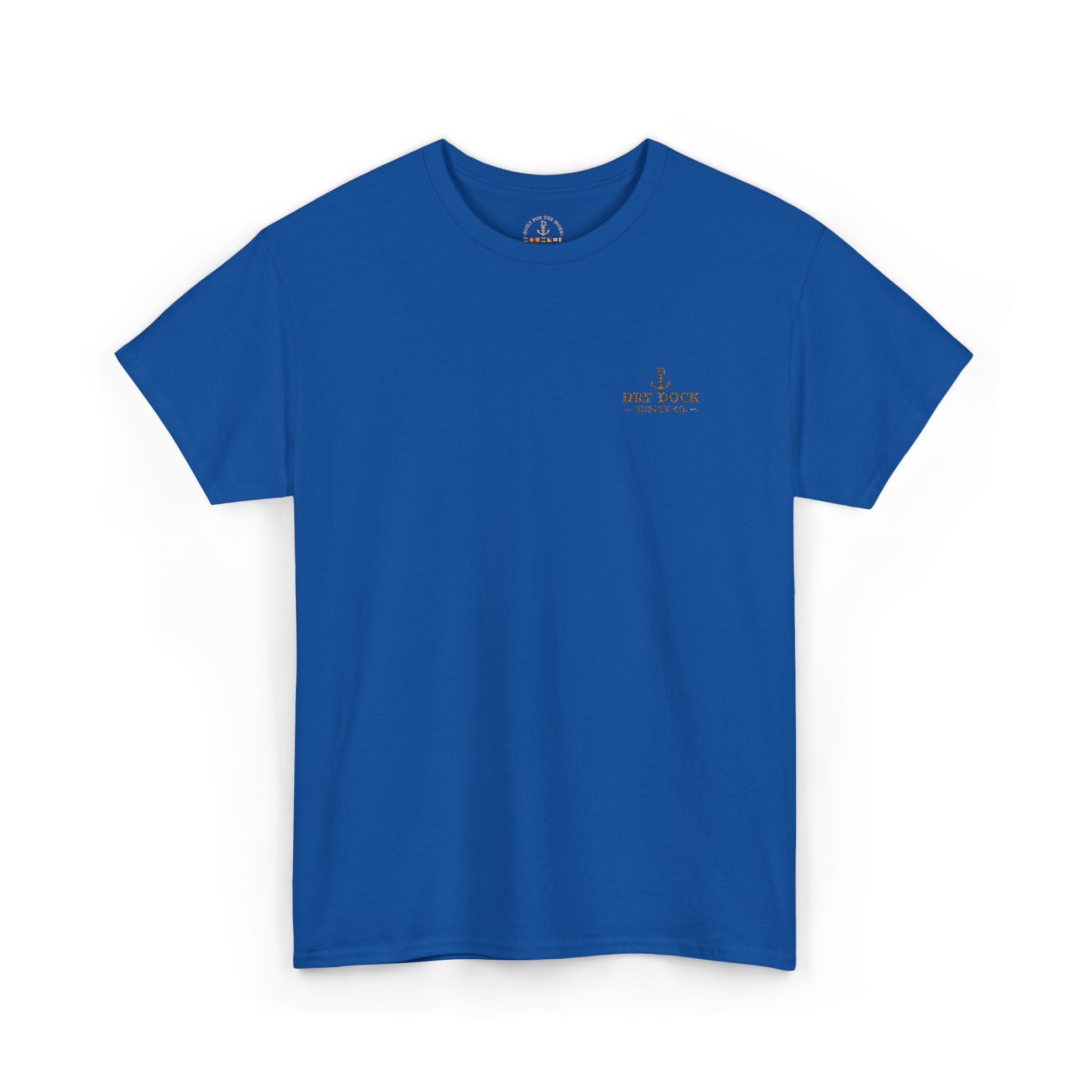 Dry Dock Supply Embroidered Everyday Cotton T-Shirt